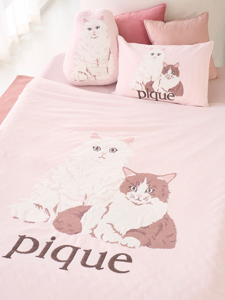 Sleep】エアリーモコキャットダイカットクッション(クッション・グッズ