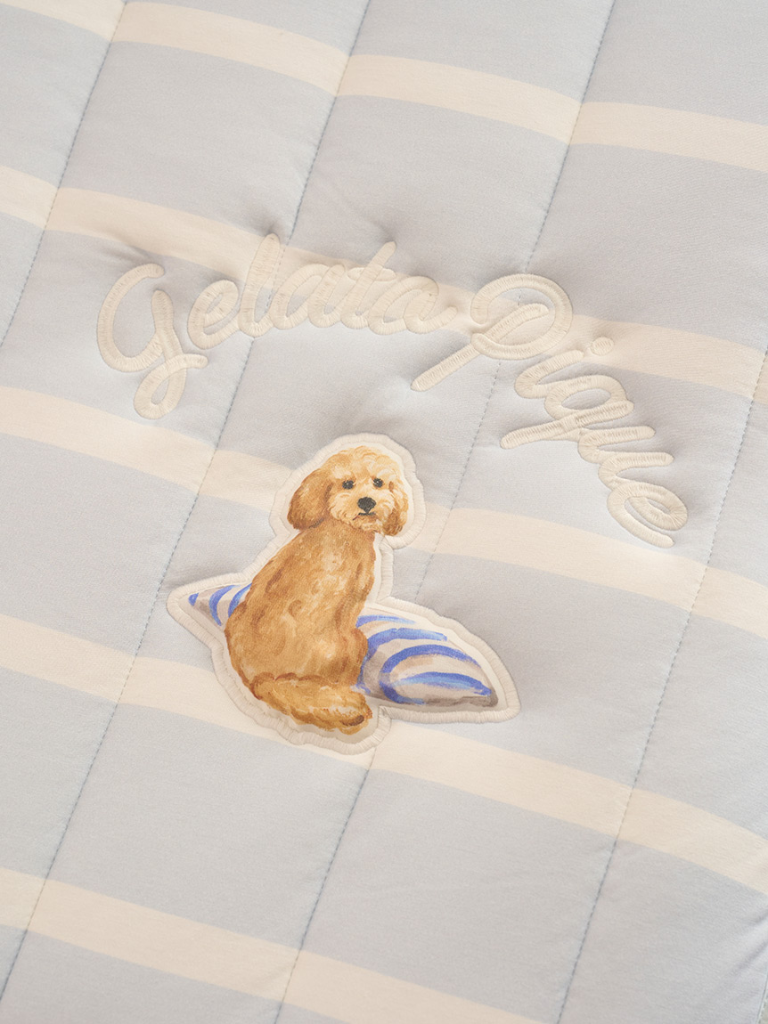 Sleep】【UNISEX】プレイフルDOG敷きパッド(セミダブル)(ボックス