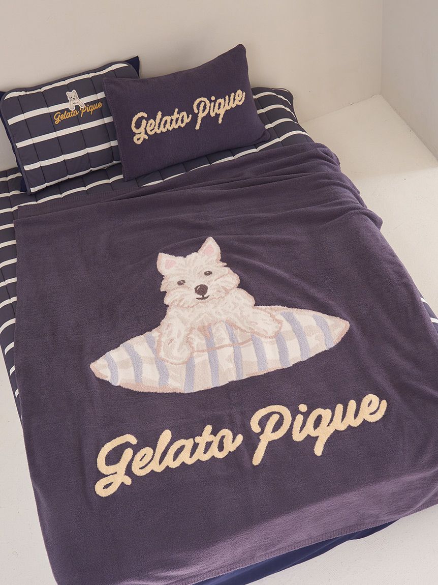 Sleep】【UNISEX】プレイフルDOGピローパッド(枕カバー)｜ルームウェア