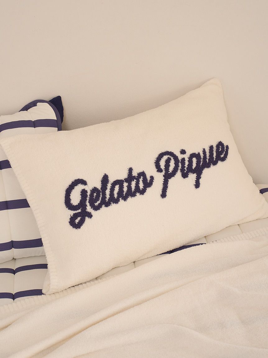 Sleep】【UNISEX】エアリーモコプレイフルDOGジャガードピローケース