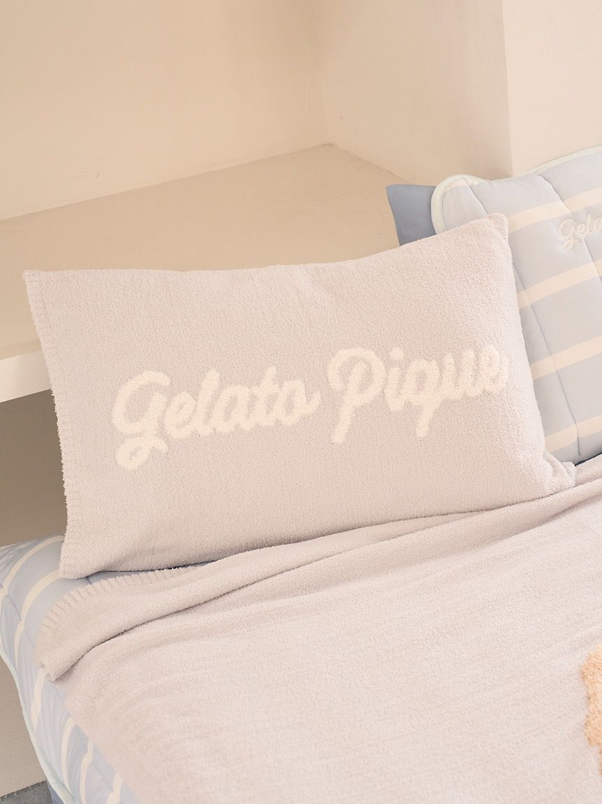 Sleep】【UNISEX】エアリーモコプレイフルDOGジャガードピローケース