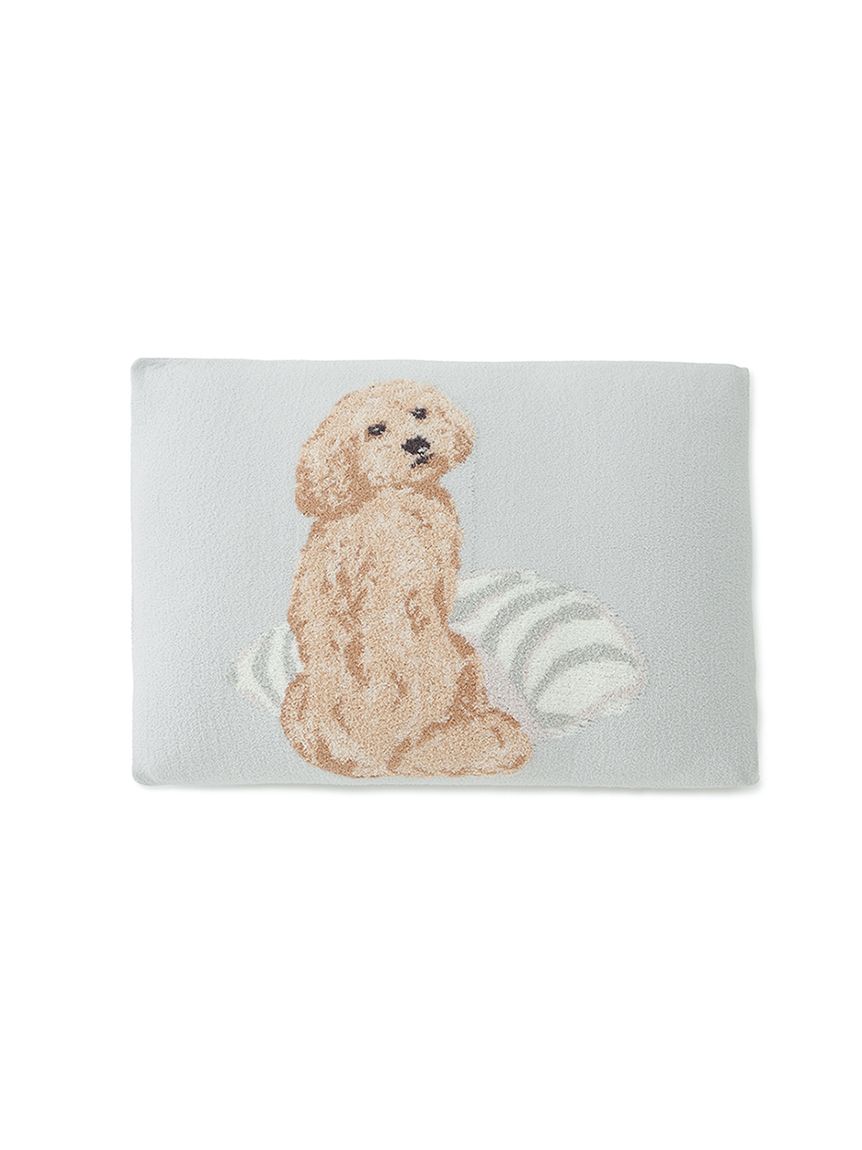 Sleep】【UNISEX】エアリーモコプレイフルDOGジャガードピローケース
