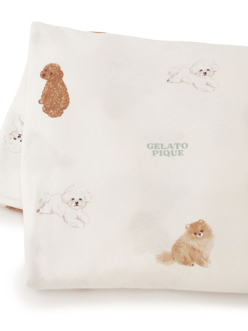 ジェラートピケ　可愛らし過ぎ♡DOG柄プリント寝具２点セット(シングル) Sleep】DOG柄プリント寝具2点セット(シングル)(寝具セット)｜ルーム