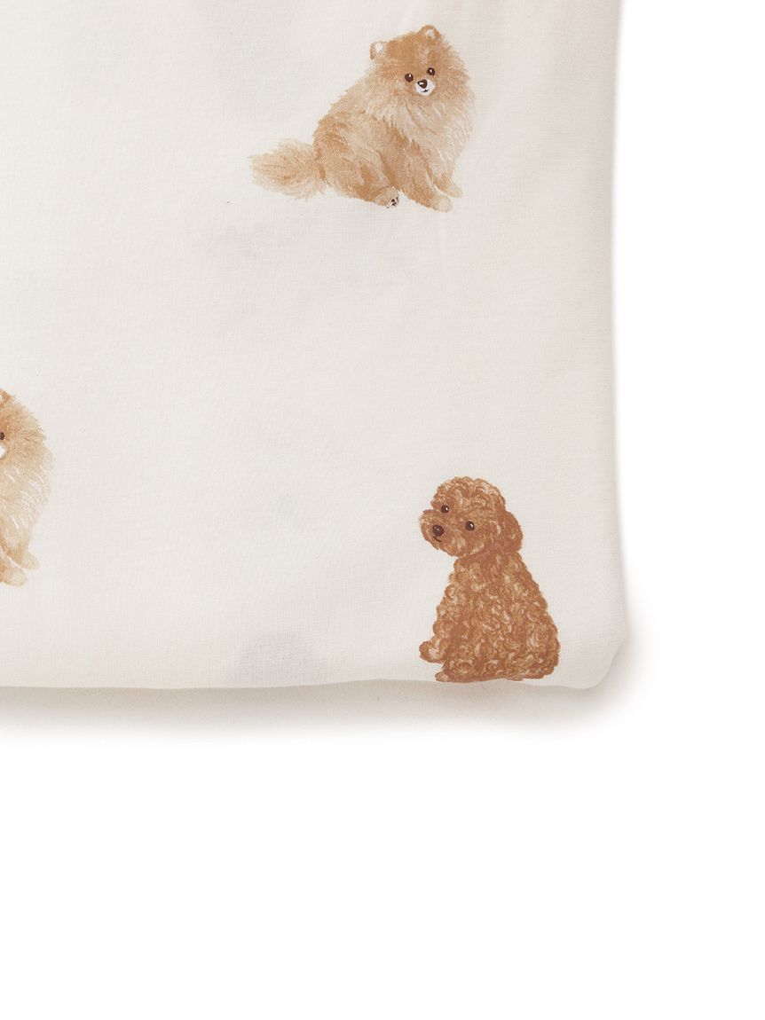 ジェラートピケ　可愛らし過ぎ♡DOG柄プリント寝具２点セット(シングル) Sleep】DOG柄プリント寝具2点セット(セミダブル)(寝具セット)｜ルーム