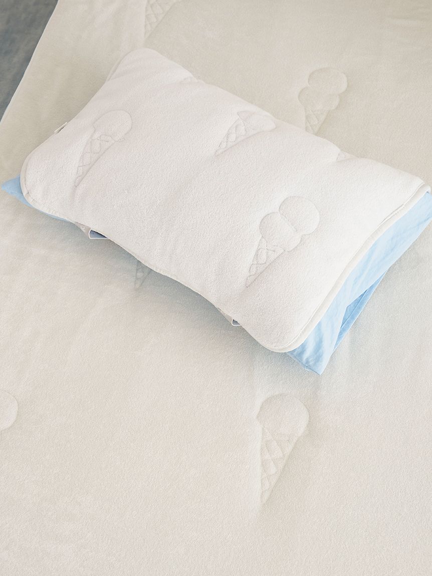 Sleep】【接触冷感】【抗菌防臭】アイスキルトピローパッド(枕カバー