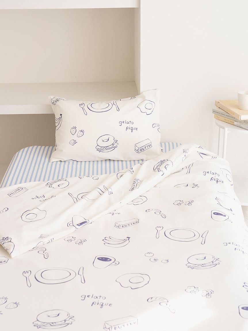 Sleep】モーニング柄 3点セット（シングル）(寝具セット)｜ルーム
