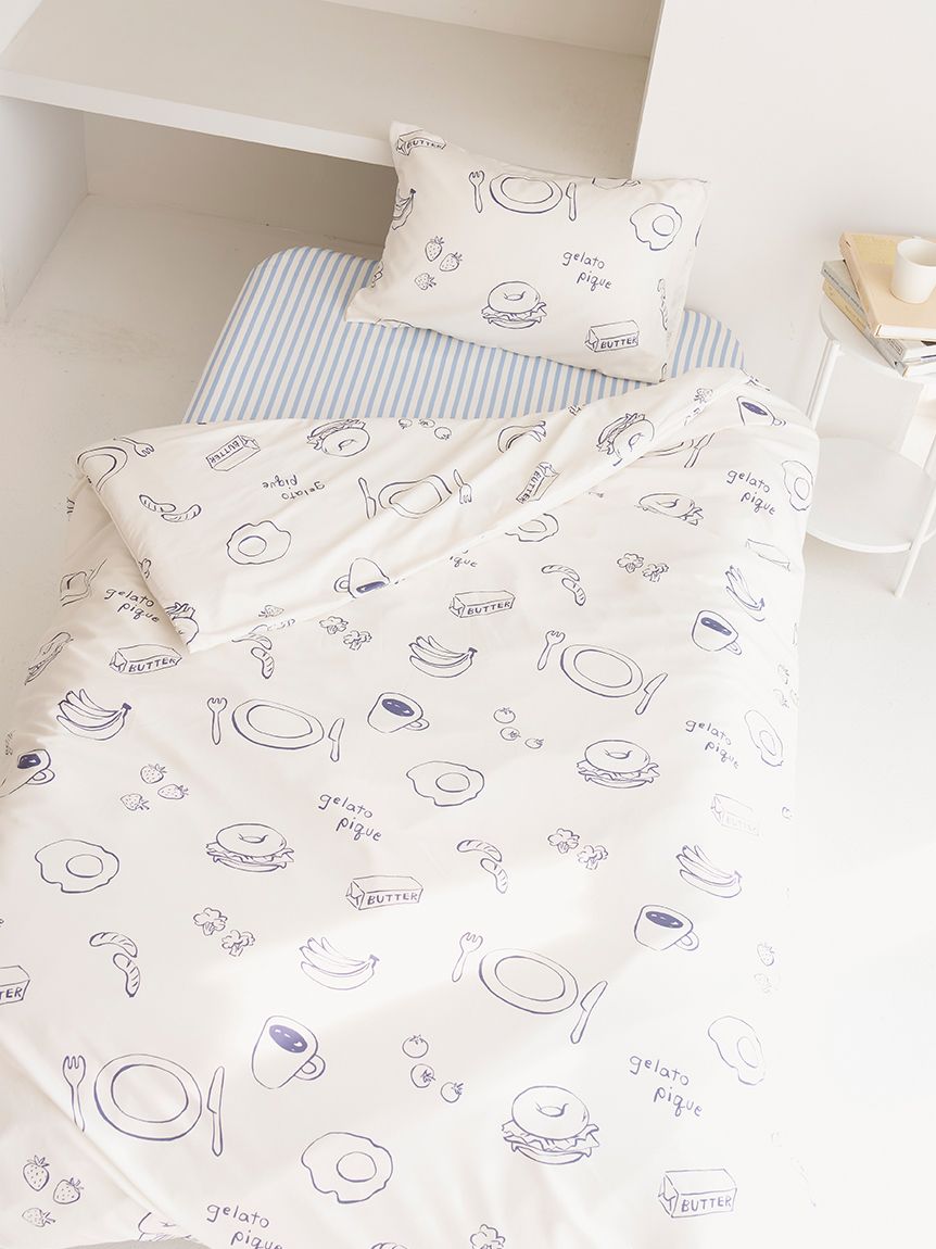 Sleep】モーニング柄 3点セット（シングル）(寝具セット)｜ルーム