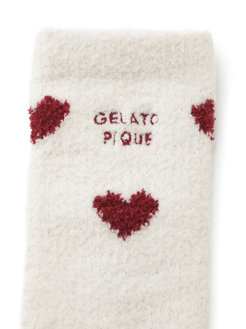 gelato pique ハート柄テレコタンクトップ♥️ 接触冷感】ハート柄カップインワンピース(ワンピース)｜ルームウェア