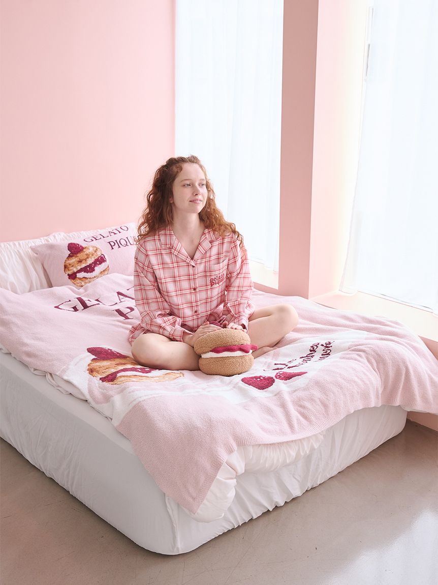 Sleep】スイーツジャガードマルチカバー(ブランケット・タオルケット