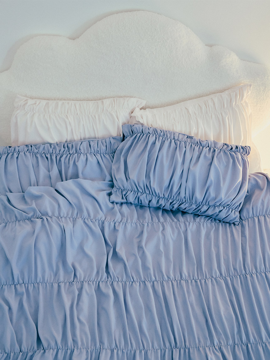 Sleep】くしゅくしゅ2点セット(ダブル)(寝具セット)｜ルームウェア
