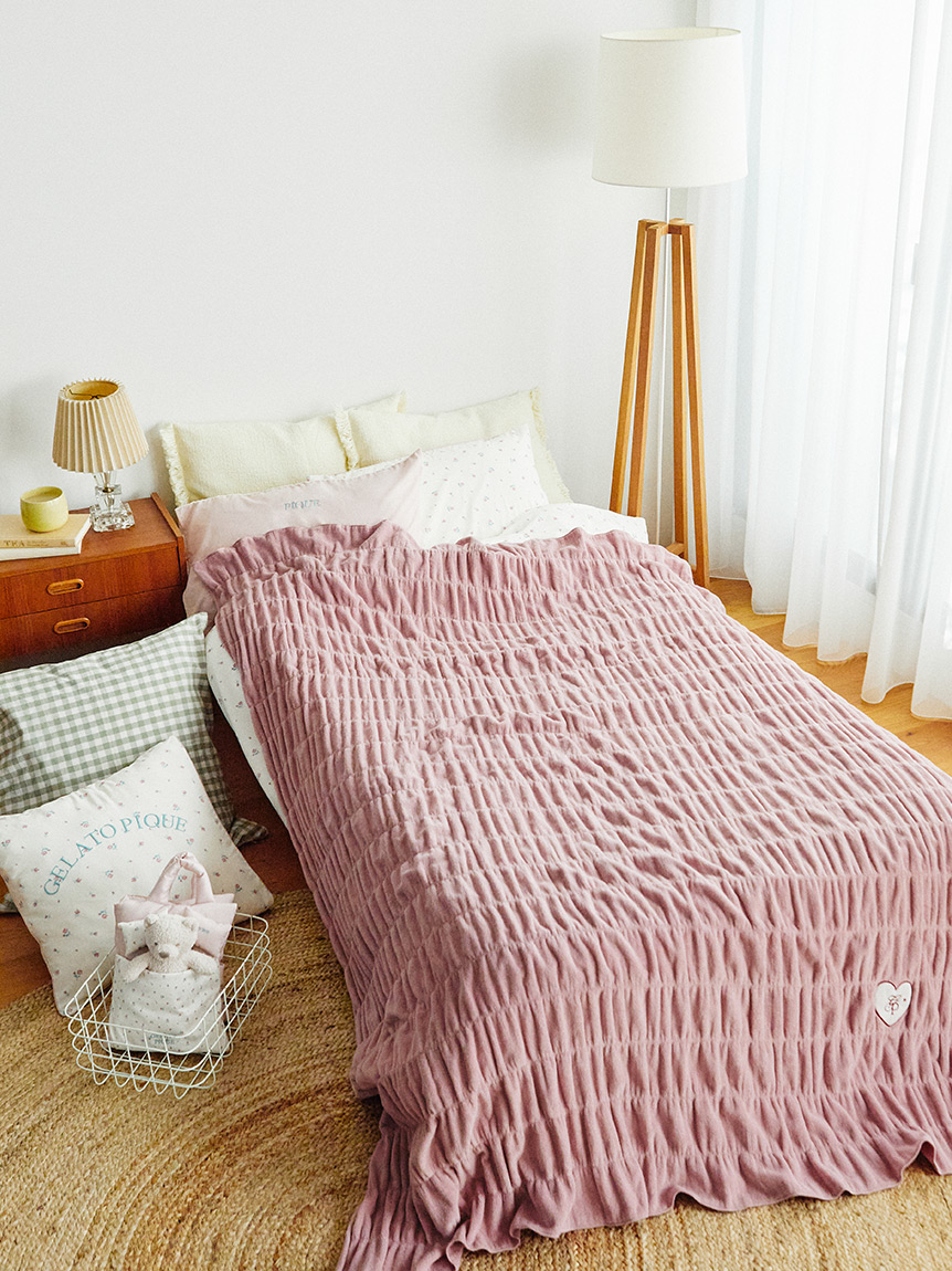 Sleep】くしゅくしゅタオルケット(ブランケット・タオルケット