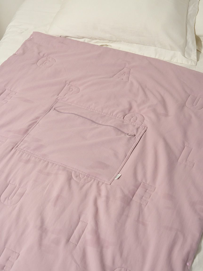 トラベルグッズ】【Sleep】ポケッタブル中綿ブランケット(ブランケット