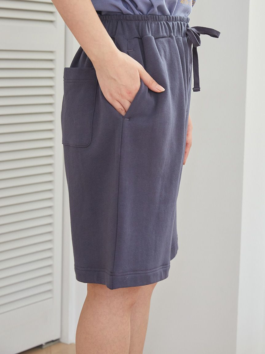 新品 ジェラートピケ ユニセックス 裏毛ハーフパンツM〜L UNISEX】裏毛ハーフパンツ | ジェラート ピケ(gelato pique