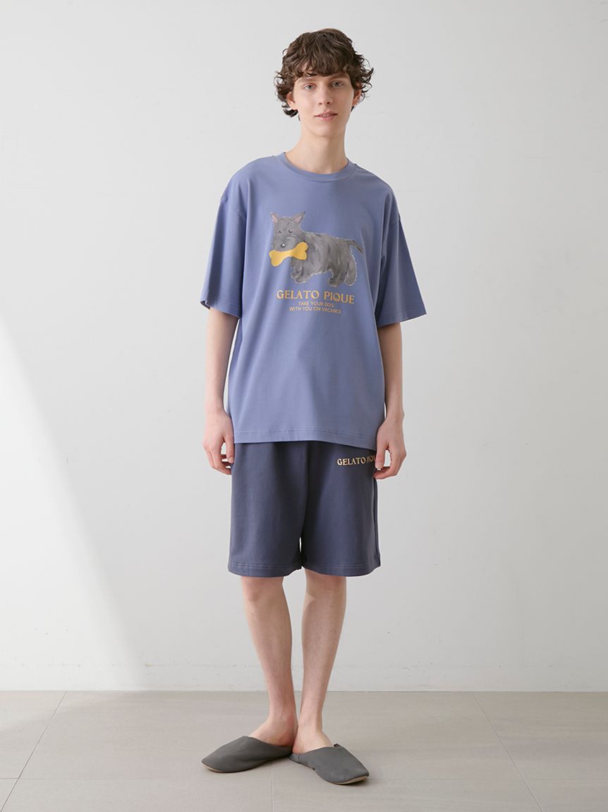 UNISEX】裏毛ハーフパンツ(ボトムス)｜ルームウェア・パジャマ