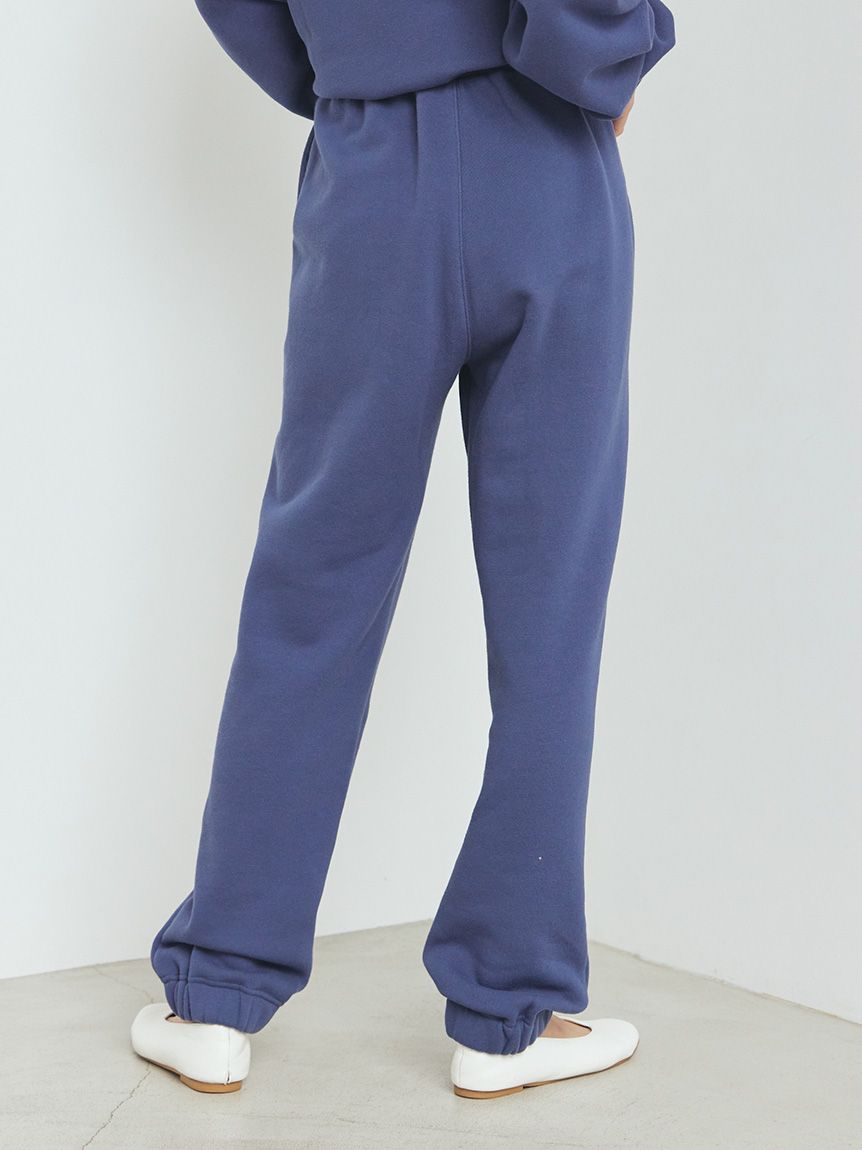 UNISEX】裏毛ワンポイントロングパンツ(ボトムス)｜ルームウェア