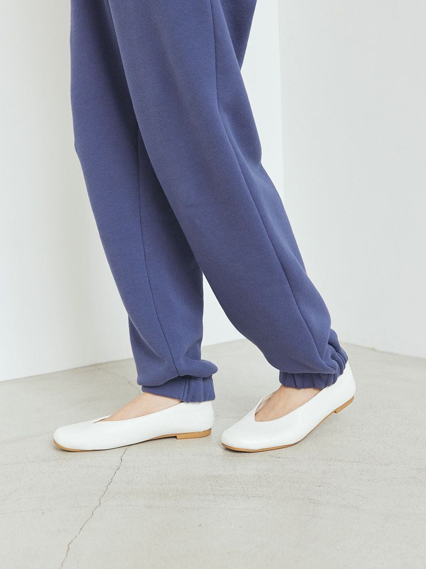 UNISEX】裏毛ワンポイントロングパンツ(ボトムス)｜ルームウェア