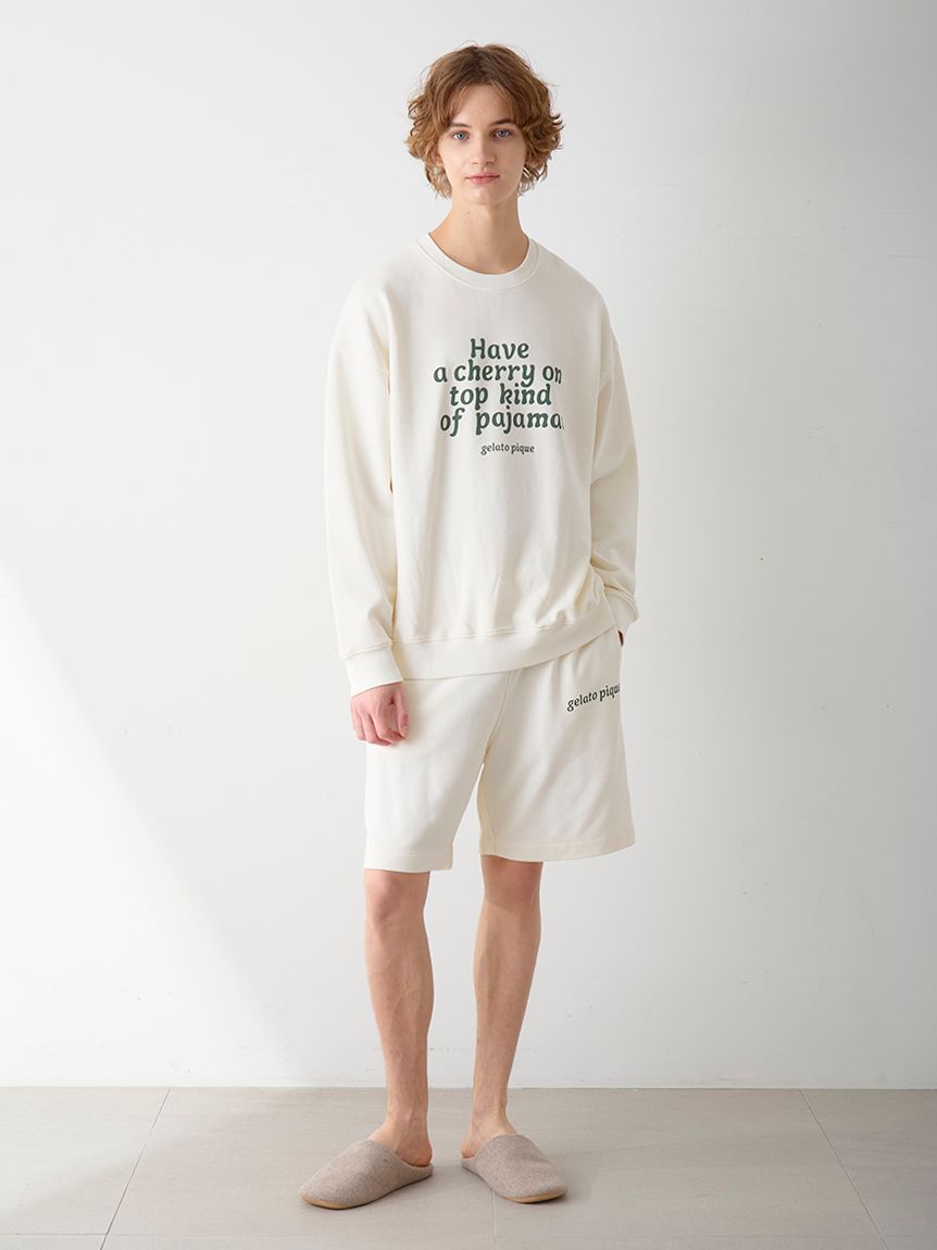 UNISEX】裏毛ハーフパンツ(ボトムス)｜ルームウェア・パジャマ通販の