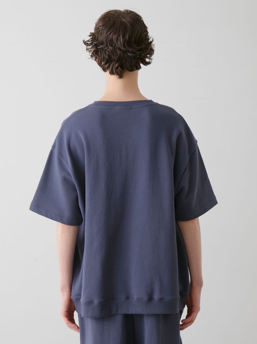 ジェラートピケオム UNISEX リサイクルコットン裏毛プルオーバー