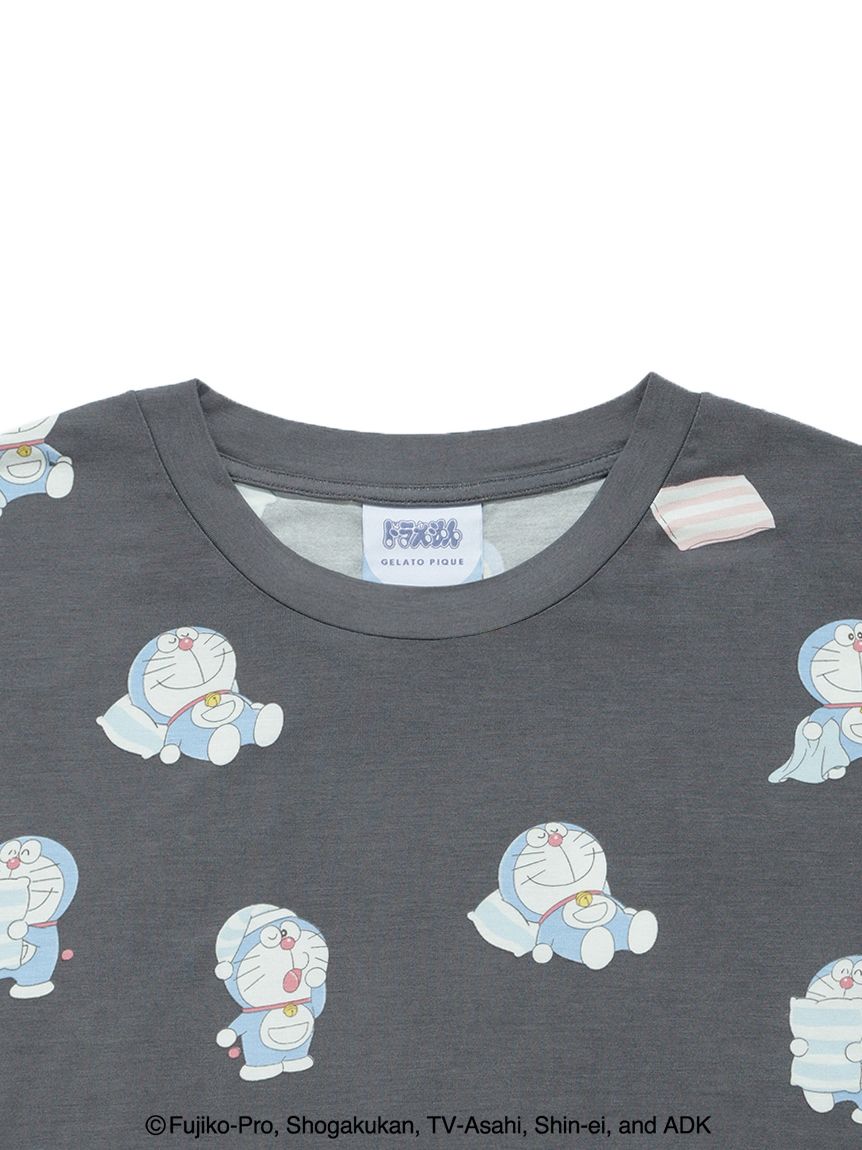 【ドラえもん】【ユニセックス】おはようおやすみTシャツ ハーフパンツ ドラえもん】【ユニセックス】おはようおやすみハーフパンツ