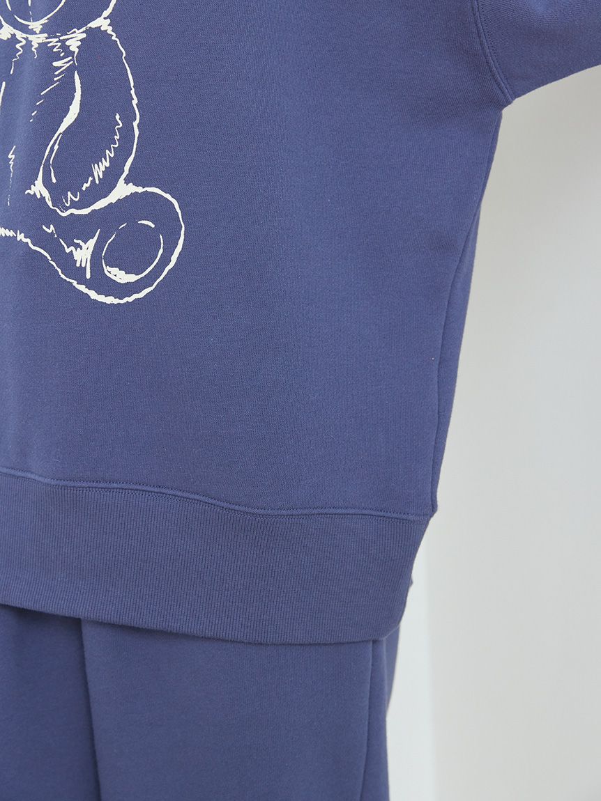 UNISEX】裏毛ワンポイントプルオーバー(トップス)｜ルームウェア