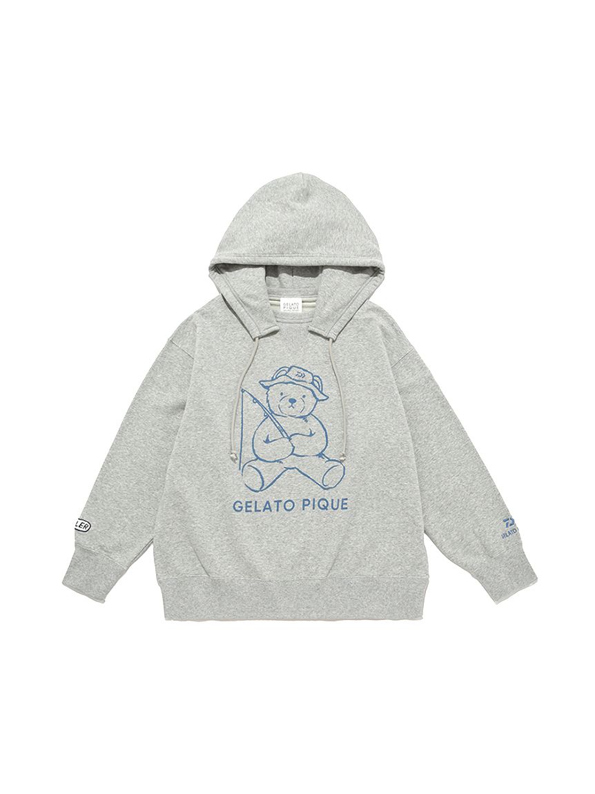 DAIWA】裏毛 ベアロゴフーディー(トップス)｜ルームウェア・パジャマ