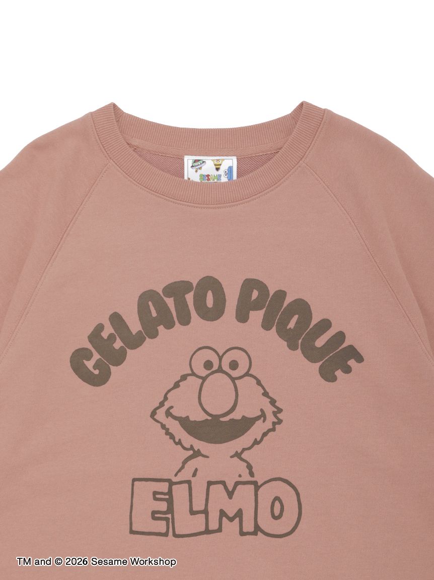SESAME STREET】【UNISEX】裏毛プルオーバー＆ハーフパンツセット