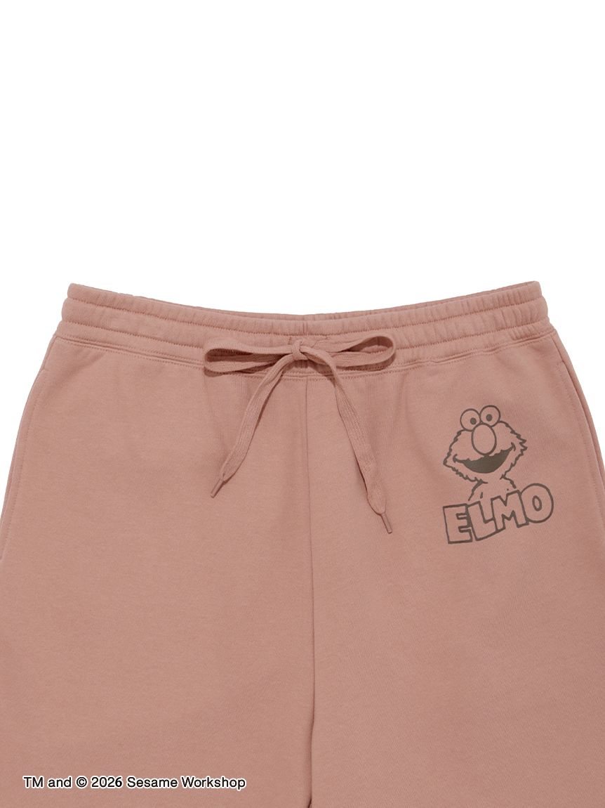 SESAME STREET】【UNISEX】裏毛プルオーバー＆ハーフパンツセット