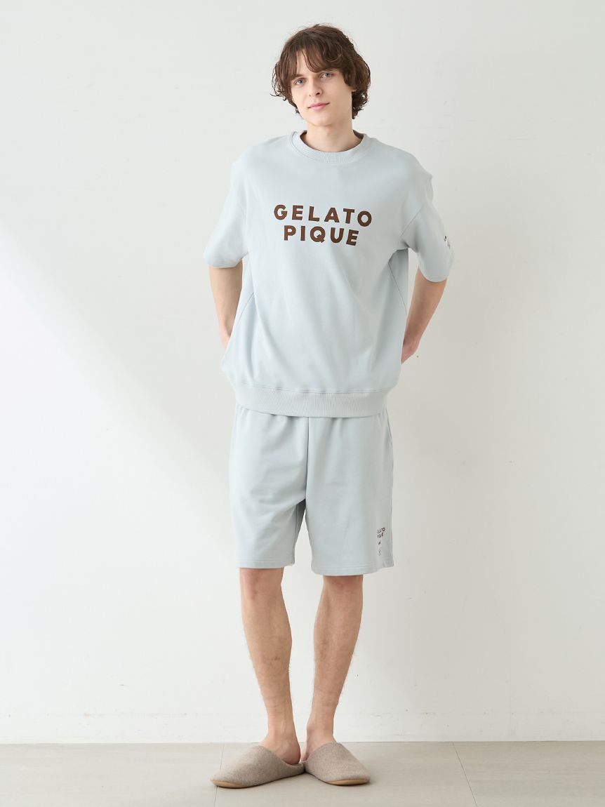 UNISEX】裏毛ロゴプリントプルオーバー(トップス)｜ルームウェア