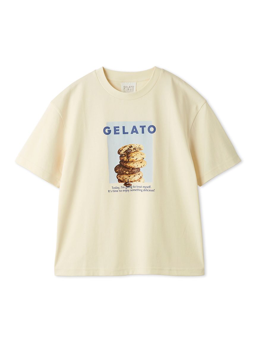 UNISEX】 【接触冷感】HIGH CALORIEワンポイントTシャツ(トップス