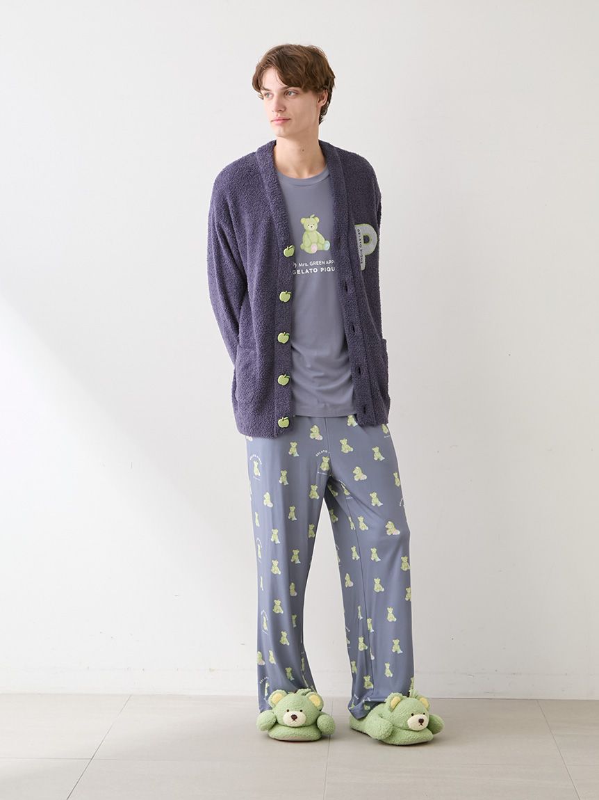 Mrs. GREEN APPLE ベロアルームウェア セットアップ Mrs. GREEN APPLE】【ユニセックス】ベアルームシューズ(グッズ