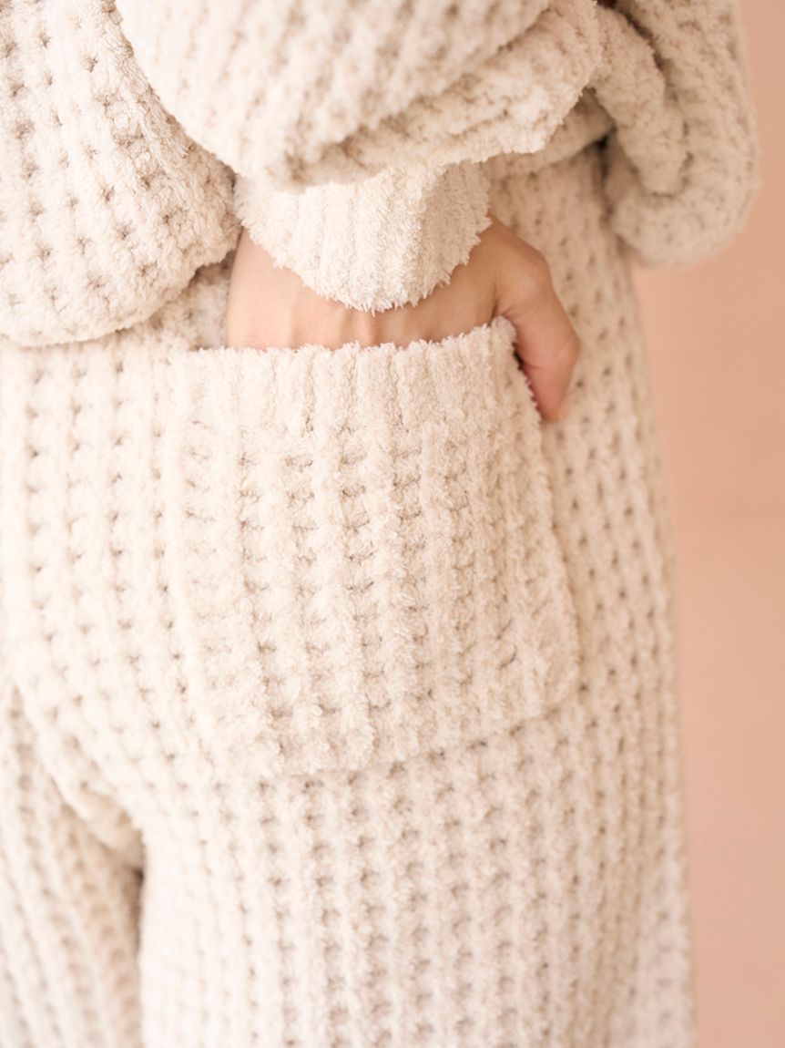 ジェラート ピケ　現行　UNISEX ワッフルパーカ　ワッフルハーフパンツ ジェラートピケ gelato pique 【UNISEX】ワッフルパーカ （IVR