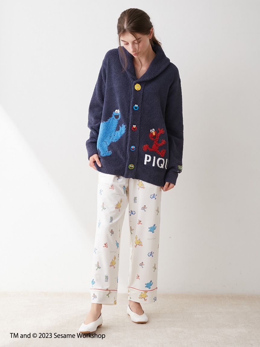 SESAME STREET】【UNISEX】ジャガードショールカーディガン(トップス ...