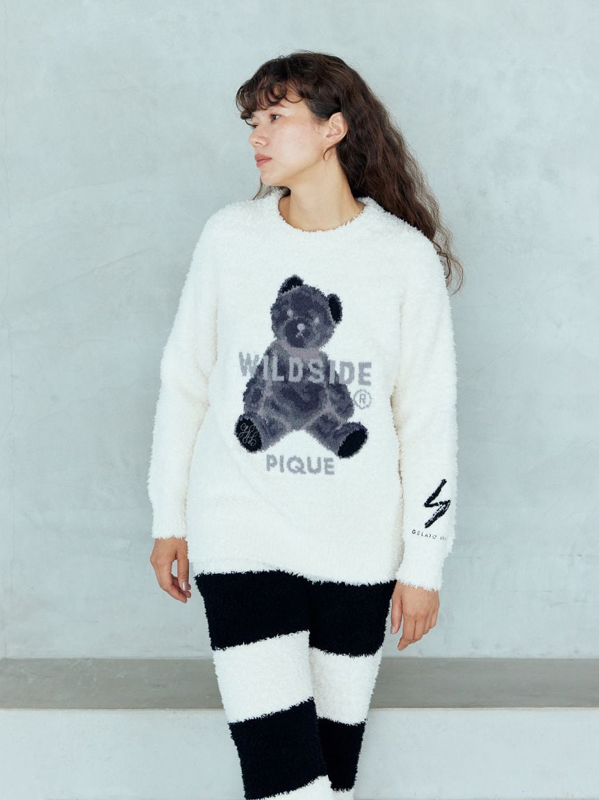 WILDSIDE】【UNISEX】ジェラートベアジャガードプルオーバー(トップス)｜ルームウェア・パジャマ通販のgelatopique（ジェラートピケ ）公式サイト