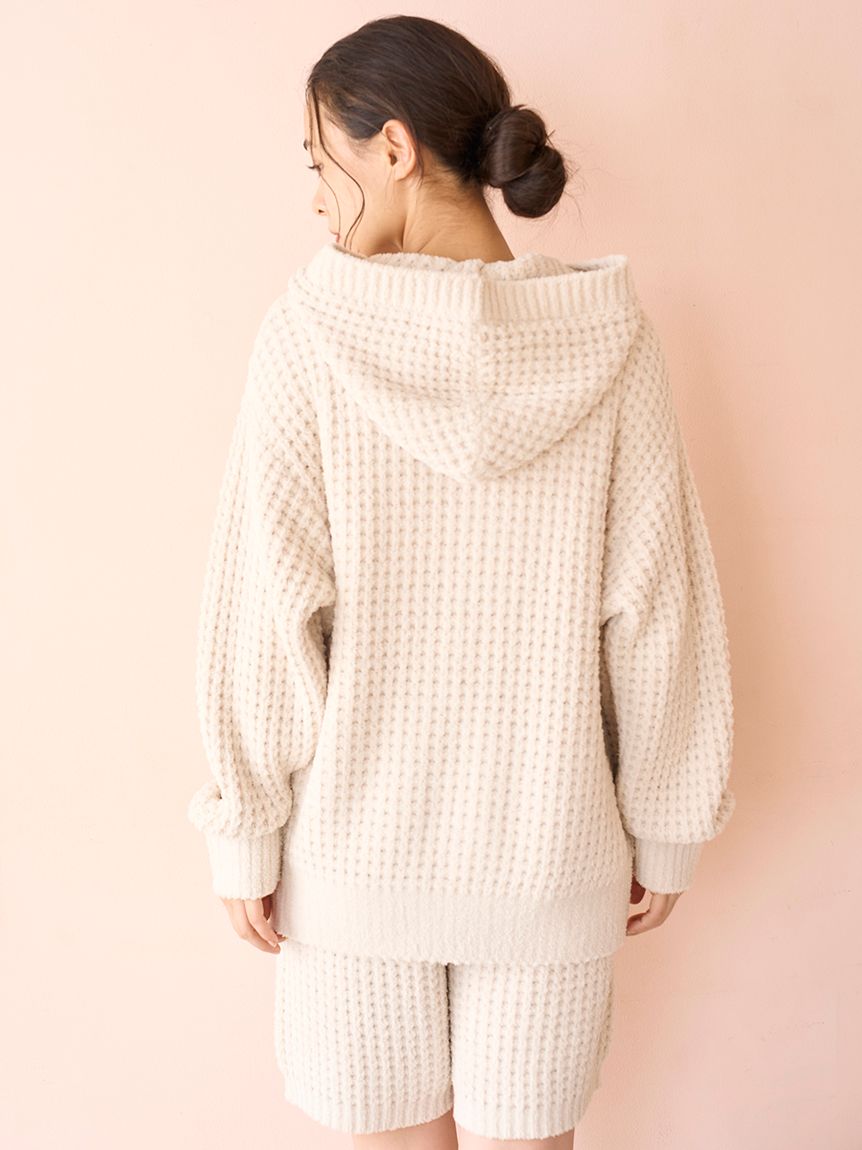 UNISEX】ワッフルパーカ(トップス)｜ルームウェア・パジャマ通販