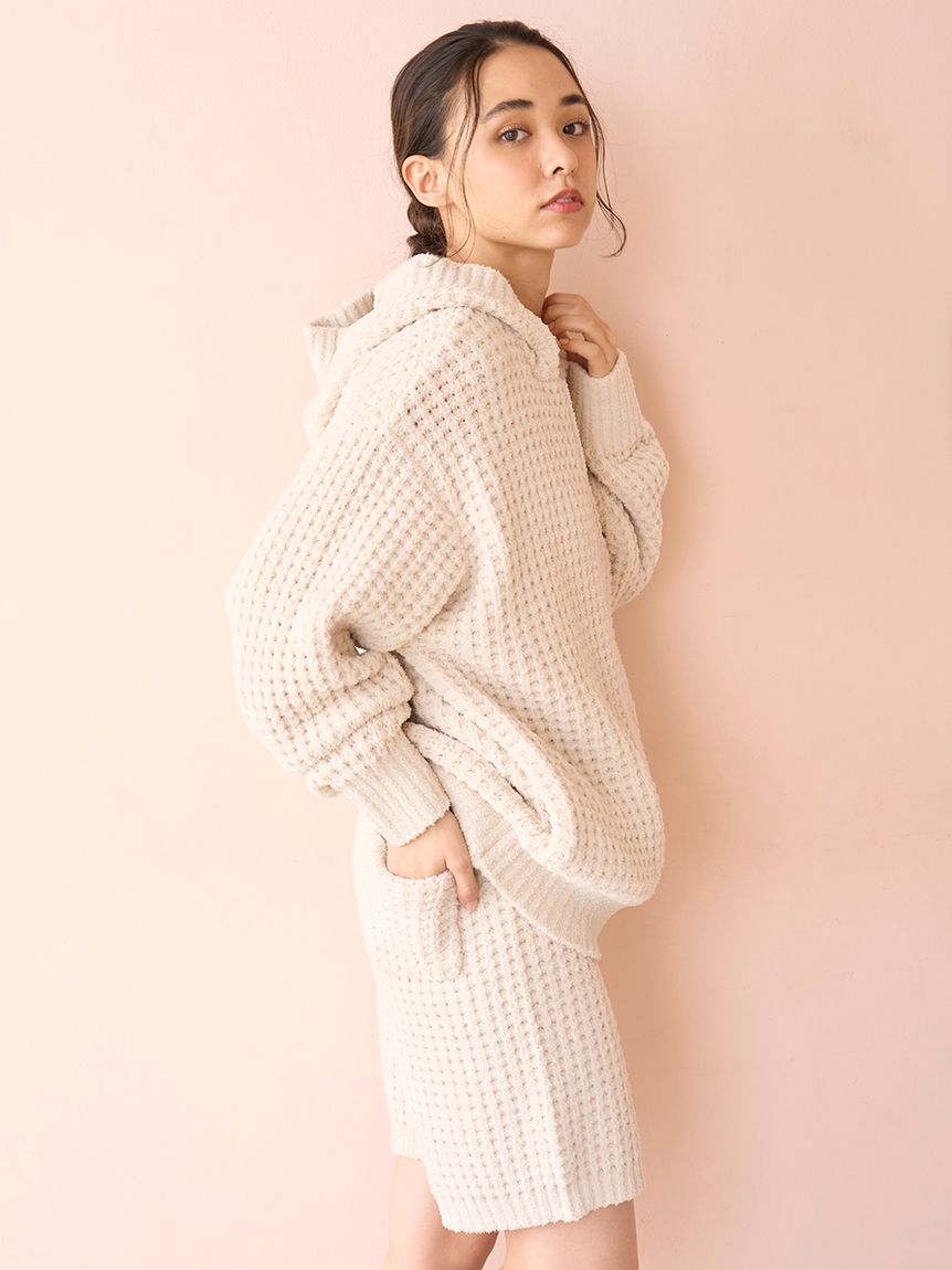 ジェラート ピケ 現行 UNISEX ワッフルパーカ ワッフルハーフパンツ