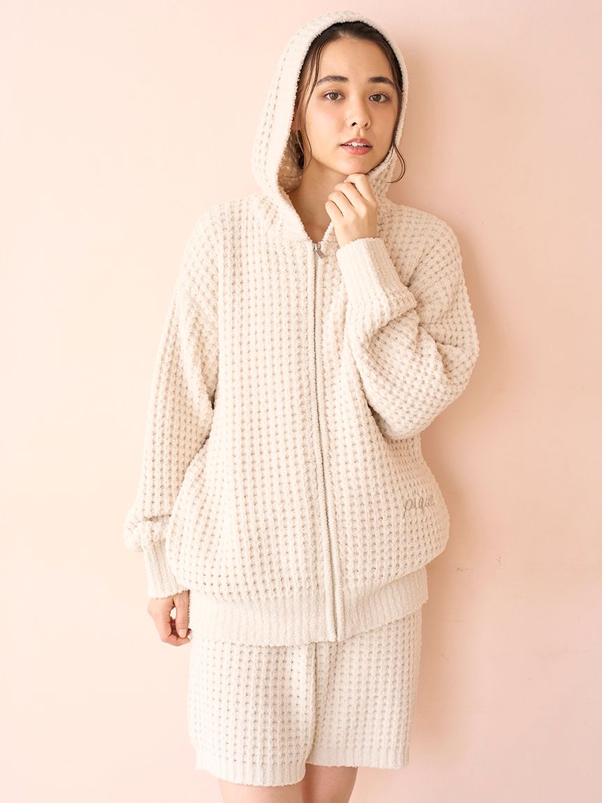 ジェラート ピケ　現行　UNISEX ワッフルパーカ　ワッフルハーフパンツ ジェラート ピケ UNISEX ワッフルパーカ ワッフルハーフパンツ