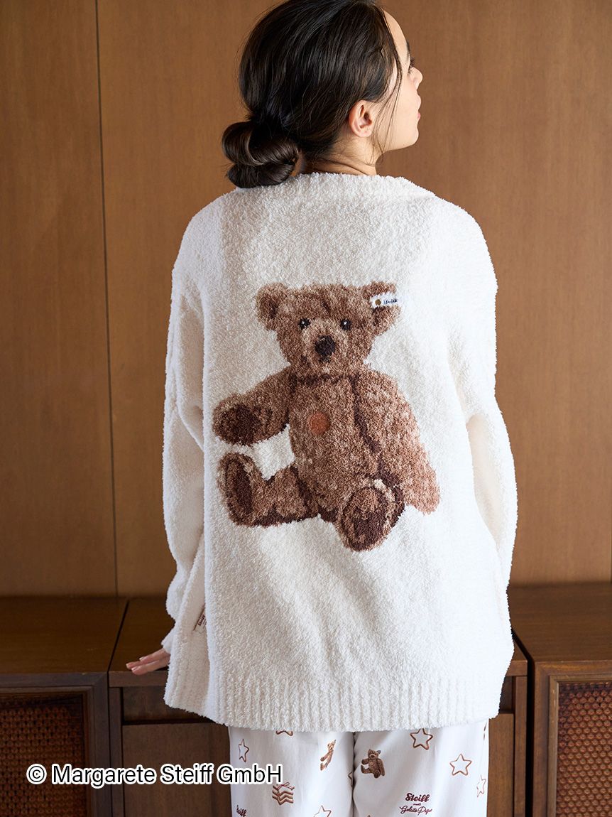 Steiff】【UNISEX】パウダージャガードカーディガン(トップス)｜ルーム