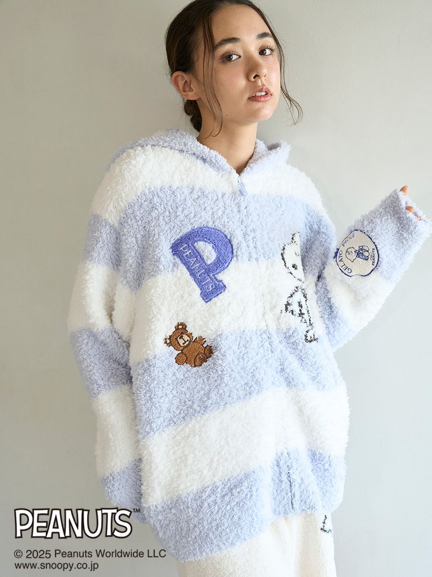 PEANUTS】【UNISEX】オリジナルアート ジャガードパーカ(トップス
