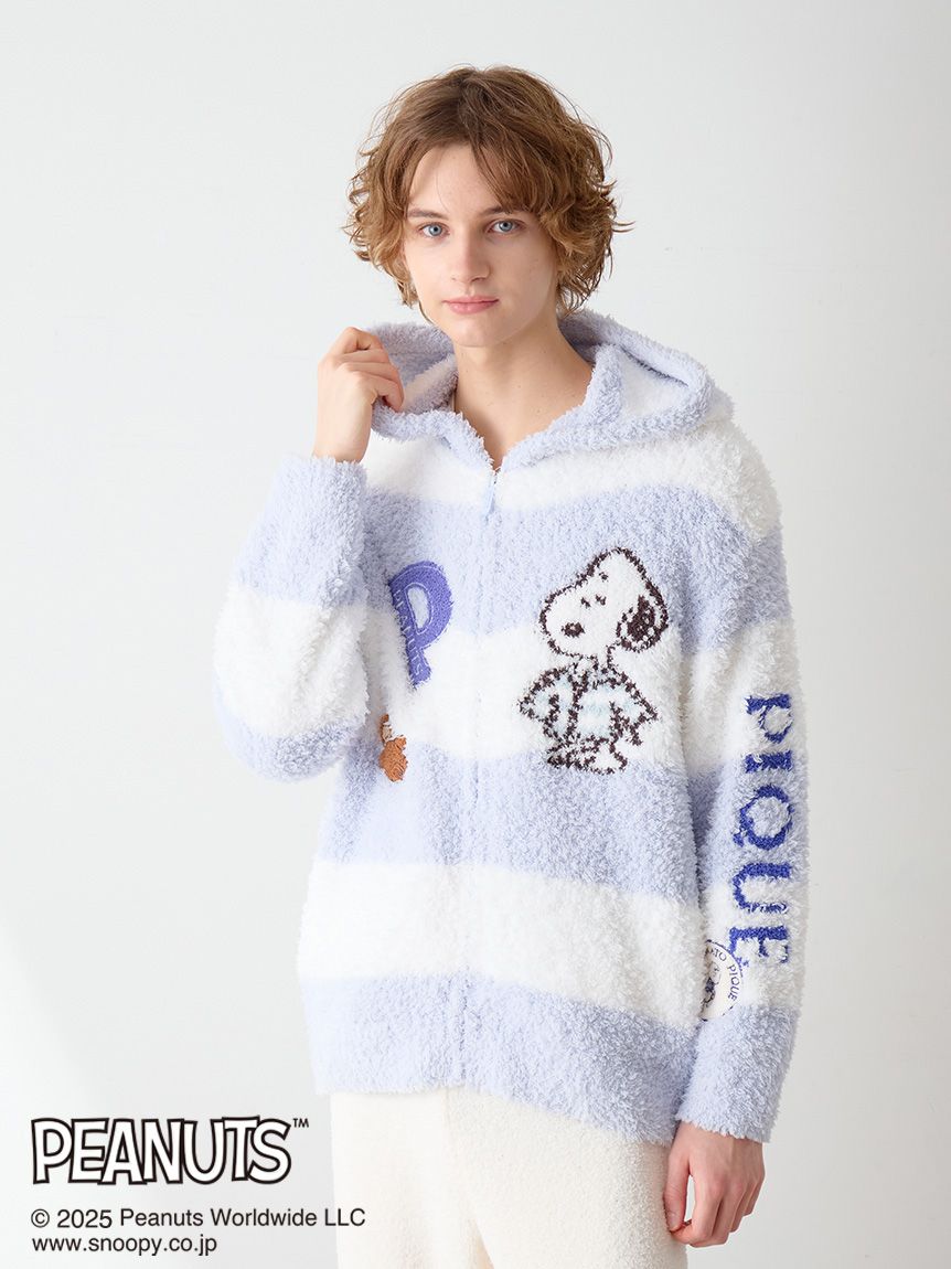 PEANUTS】【UNISEX】オリジナルアート ジャガードパーカ(トップス