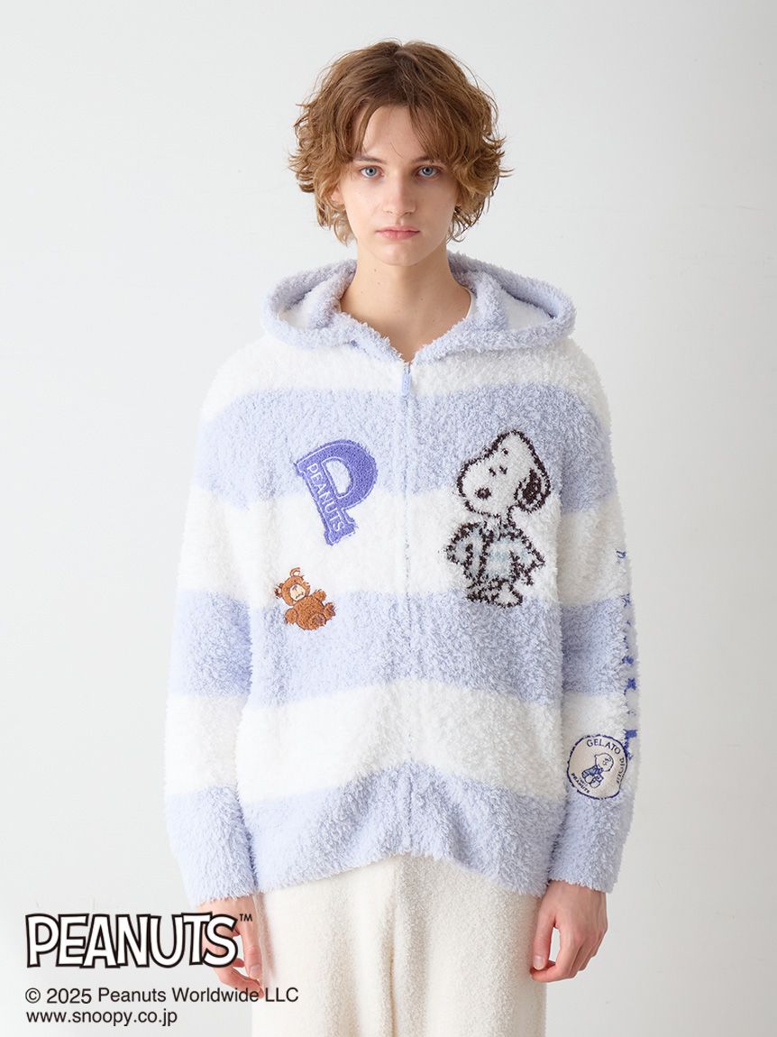 PEANUTS】【UNISEX】オリジナルアート ジャガードパーカ(トップス