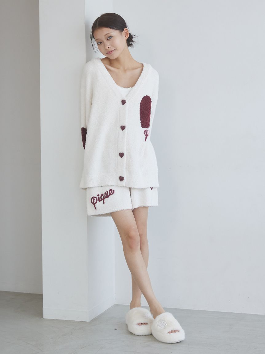 ONLINE限定】【UNISEX】ハートジャガードカーディガン(トップス ONLINE限定】【UNISEX】ハートジャガードカーディガン(トップス