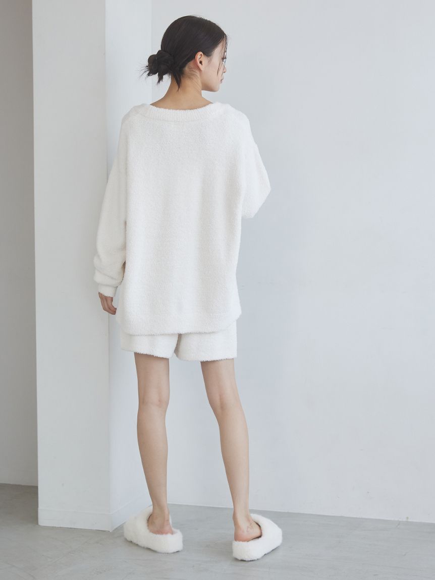 ONLINE限定】【UNISEX】ハートジャガードカーディガン(トップス