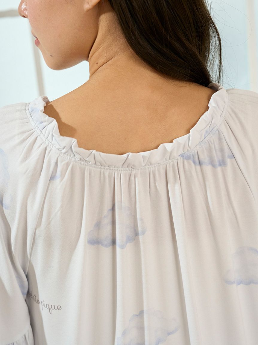 モチーフ3柄ワンピース(ワンピース)｜ルームウェア・パジャマ通販の