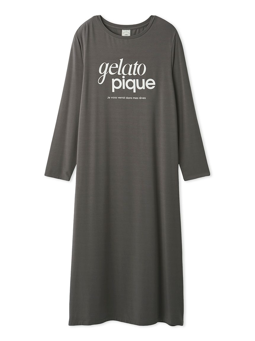 レーヨンロゴワンピース(ワンピース)｜ルームウェア・パジャマ通販の