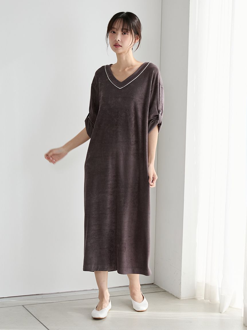 パイルワンピース(ワンピース)｜ルームウェア・パジャマ通販の