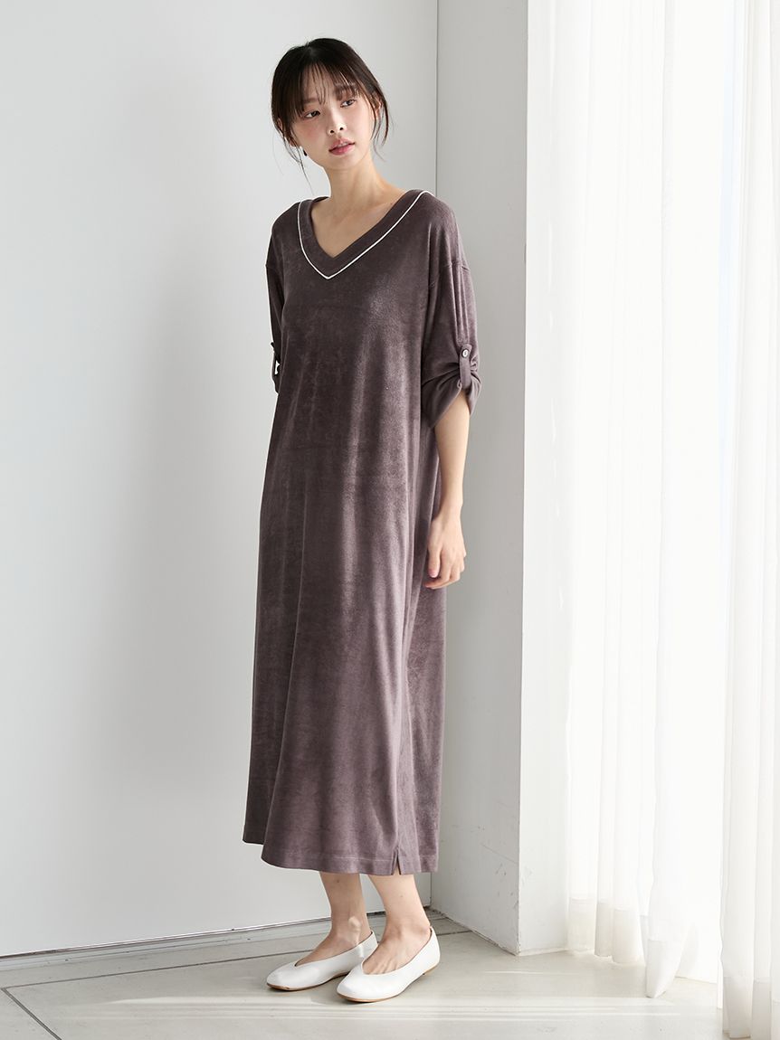 パイルワンピース(ワンピース)｜ルームウェア・パジャマ通販の