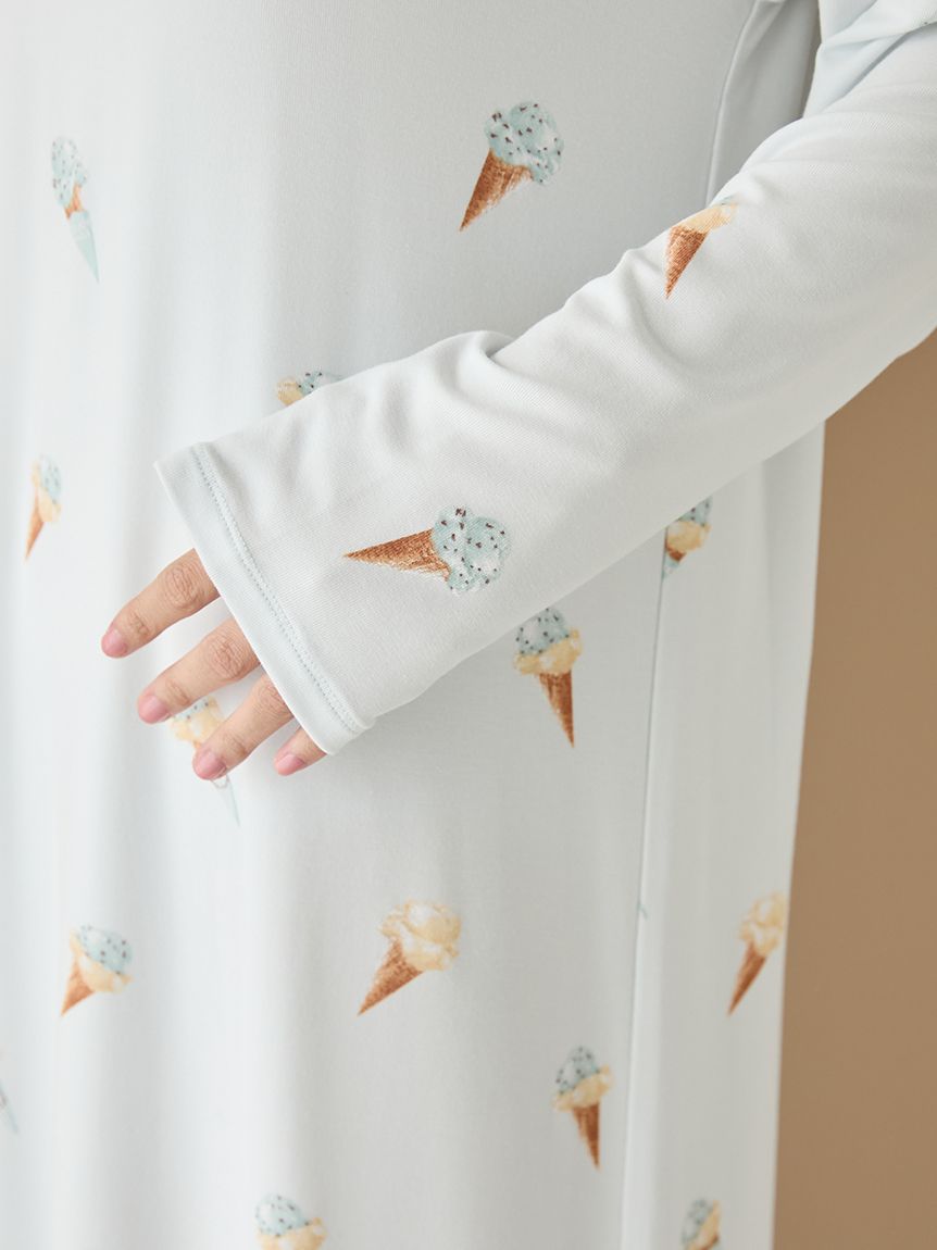 アイス柄ワンピース(ワンピース)｜ルームウェア・パジャマ通販の