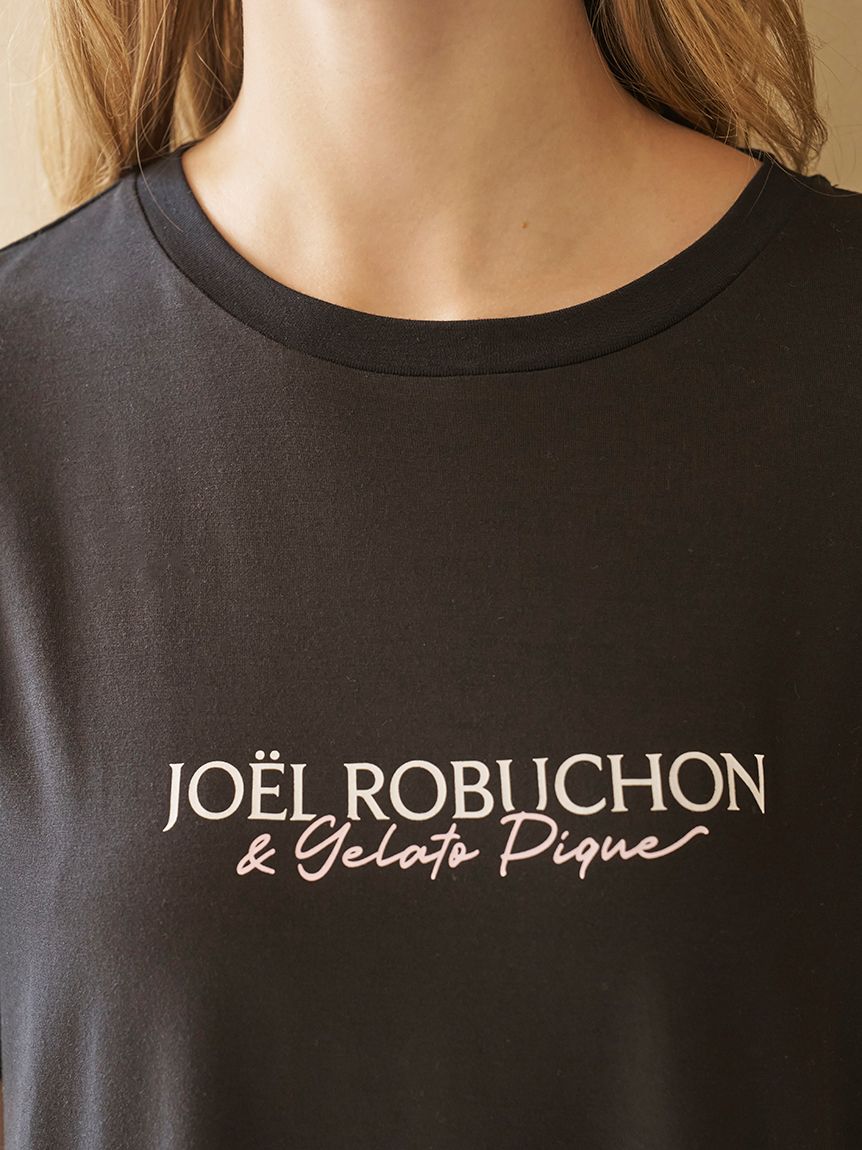 JOEL ROBUCHON】【持続冷感】ロゴプリントワンピース(ワンピース