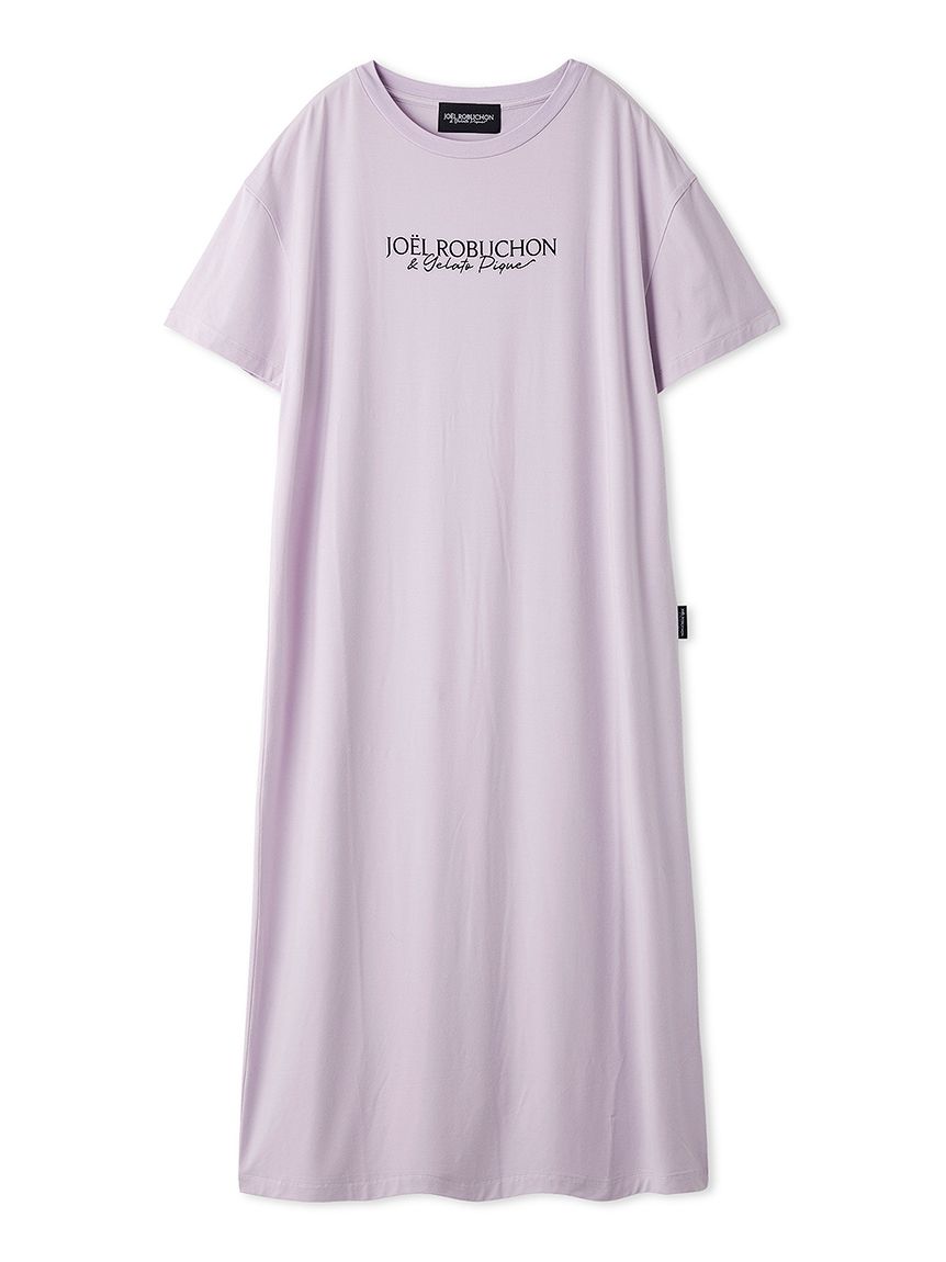 JOEL ROBUCHON】【持続冷感】ロゴプリントワンピース(ワンピース