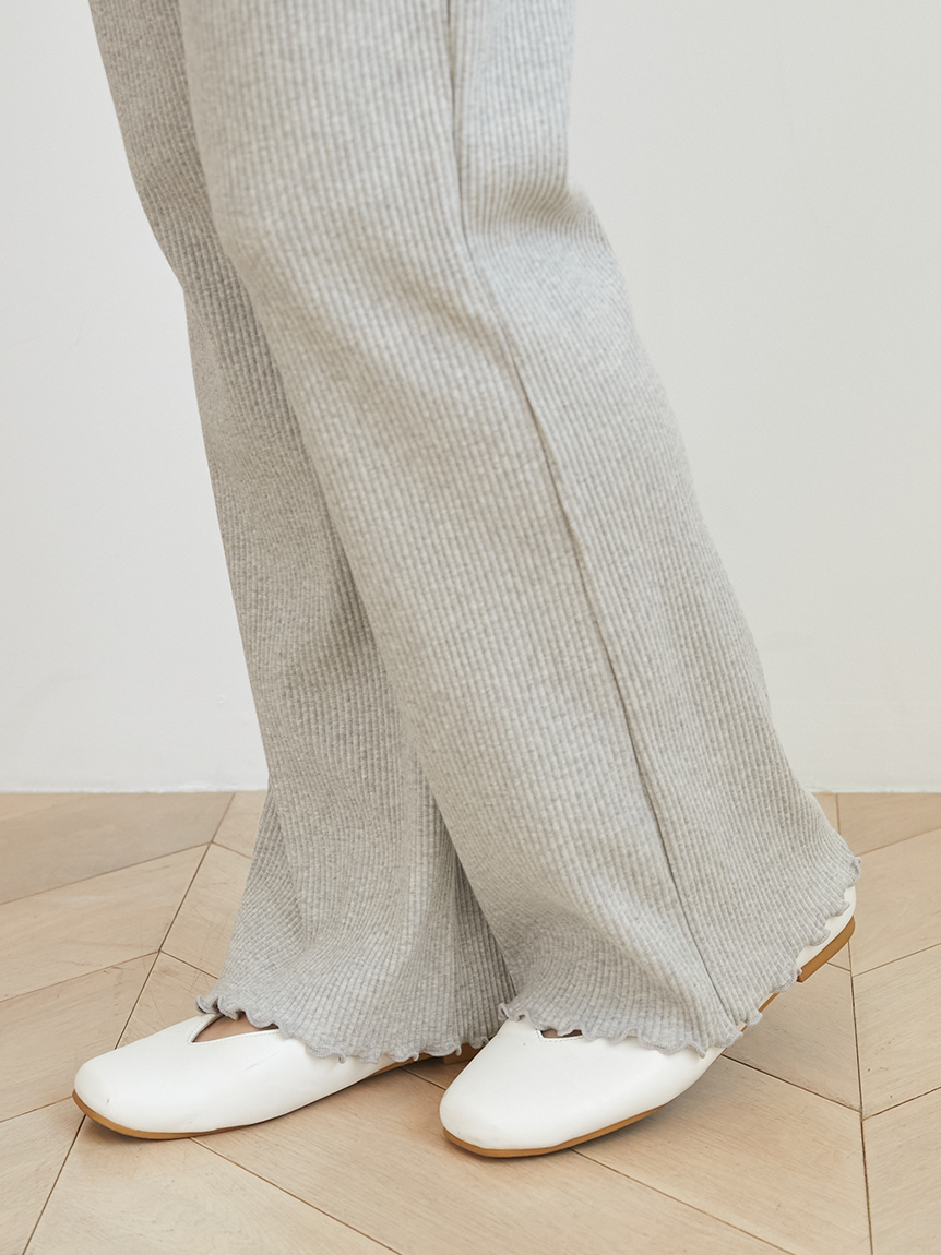 マタニティリブロングパンツ(ロングパンツ)｜ルームウェア・パジャマ